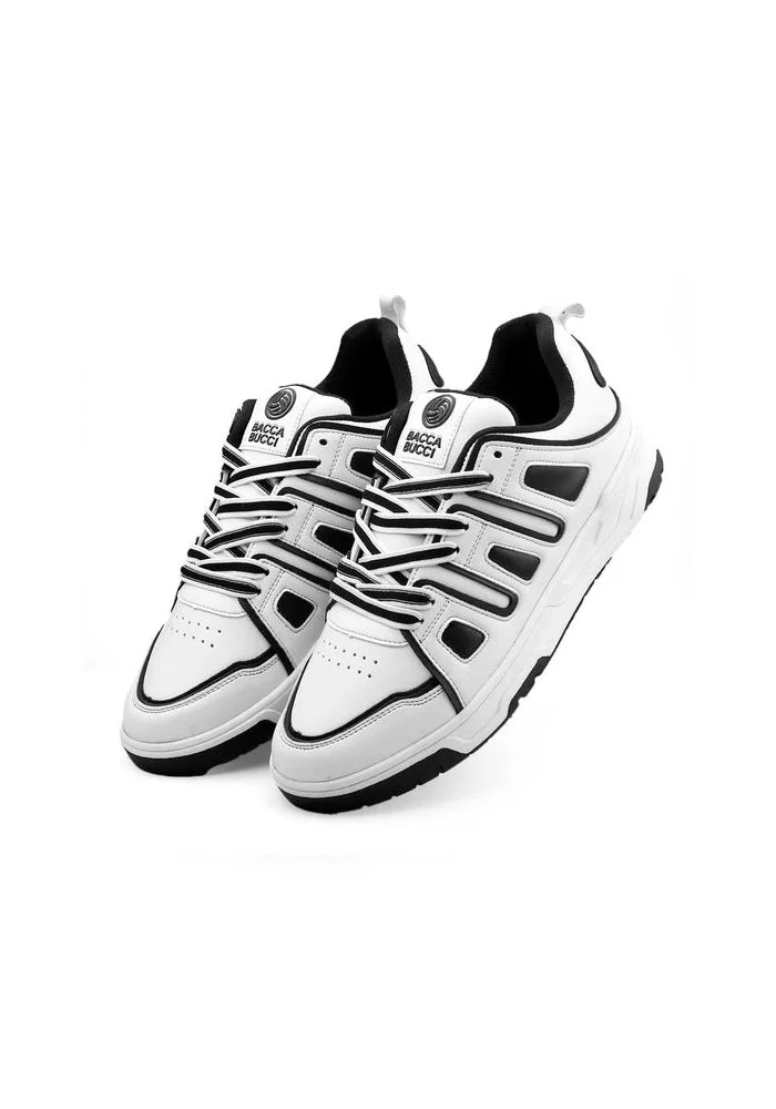 Bacca Bucci White Metrolites Urban Pulse Edition Sneakers for Men | Best Price UAE